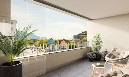Wohnanlage Kaspar-Hagen-Straße, Dornbirn - Ausblick