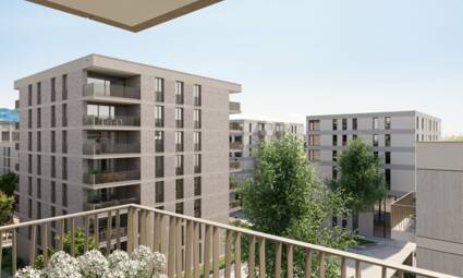 Das Vierlinden-Quartier bringt modernen Komfort und gesundes Wohnen miteinander in Einklang