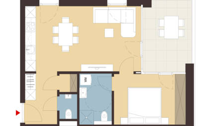 Fallenberggasse, Dornbirn-Grundriss Whg Top B08 Fallenberggasse, Dornbirn-Grundriss Whg Top B08