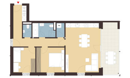 Auf dem Buehel, Wolfurt-Grundriss Whg A06 Auf dem Buehel, Wolfurt-Grundriss Whg A06