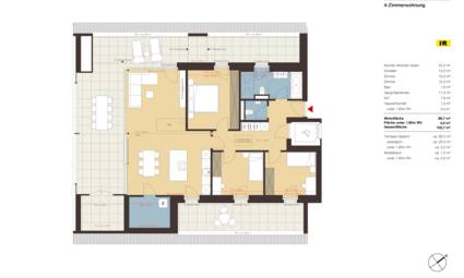 Auf dem Buehel, Wolfurt-Grundriss Top B07 Auf dem Buehel, Wolfurt-Grundriss Top B07