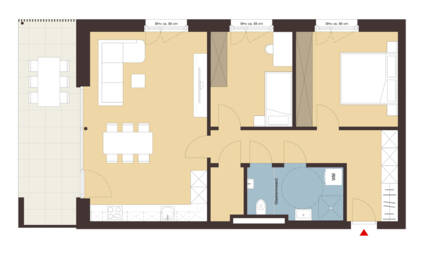 Weidenweg,Dornbirn-Grundriss Whg 04 Weidenweg,Dornbirn-Grundriss Whg 04