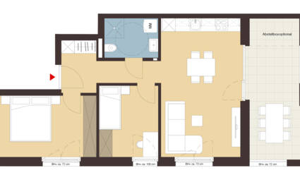 Grabenweg, Dornbirn-Grundriss Whg B06