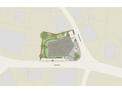 Sebastianstraße in Feldkirch Lageplan i+R Wohnbau GmbH