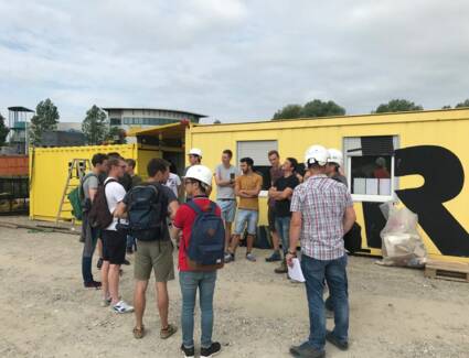 HTWG besucht i+R Baustelle in Konstanz HTWG besucht i+R Baustelle in Konstanz
