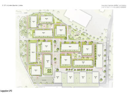 Übersichtsplan Vierlinden-Quartier Übersichtsplan Vierlinden-Quartier