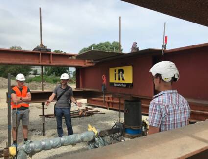 HTWG besucht i+R Baustelle in Konstanz