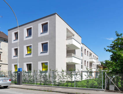 Mariahilfstraße in Bregenz Ansicht 02 i+R Wohnbau