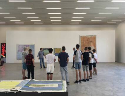 HTL Patenschaftsklasse besucht Quartier "In der Wirke" HTL Patenschaftsklasse besucht Quartier "In der Wirke"