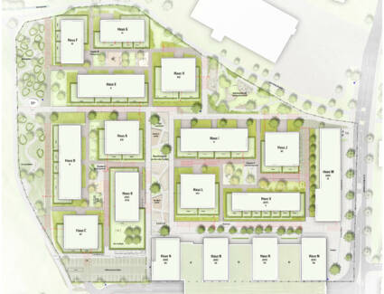 Vierlinden-Quartier Lindau | Lageplan Vierlinden-Quartier Lindau | Lageplan