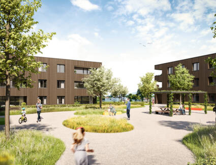 Am Römerstein in Höchst Ansicht 05 i+R Wohnbau GmbH
