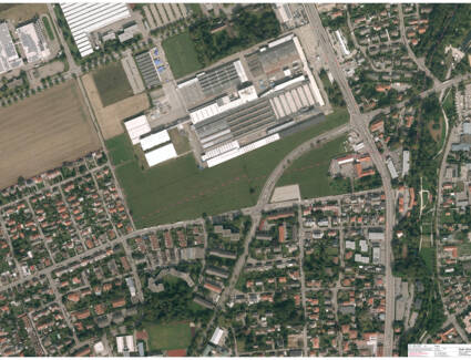 Luftbild Grenzhofareal Memmingen Luftbild Grenzhofareal Memmingen