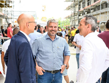 Richtfest im Lindauer Vierlinden-Quartier Richtfest im Lindauer Vierlinden-Quartier