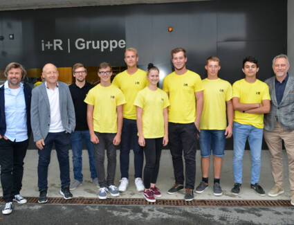 Start neue Lehrlinge i+R Gruppe 2019 Start neue Lehrlinge i+R Gruppe 2019
