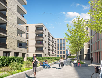 Vierlinden-Quartier Lindau | Visualisierung Vierlinden-Quartier Lindau | Visualisierung