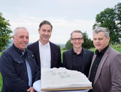 Wohnen am Knie Dornbirn Modellpräsentation Wohnen am Knie Dornbirn Modellpräsentation