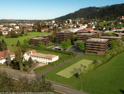 Mein Seedomizil in Lochau Ansicht i+R Wohnbau Mein Seedomizil in Lochau Ansicht i+R Wohnbau