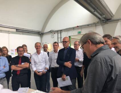 In der 17-köpfigen Jury waren Fach- und Sachpreisrichter, Berater, Vertreter der Stadtverwaltung und aller Fraktionen sowie des Projektentwicklers i+R vertreten. © ©Dietmar Walser In der 17-köpfigen Jury waren Fach- und Sachpreisrichter, Berater, Vertreter der Stadtverwaltung und aller Fraktionen sowie des Projektentwicklers i+R vertreten. © ©Dietmar Walser