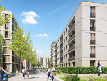 Vierlinden-Quartier Lindau | Visualisierung Vierlinden-Quartier Lindau | Visualisierung