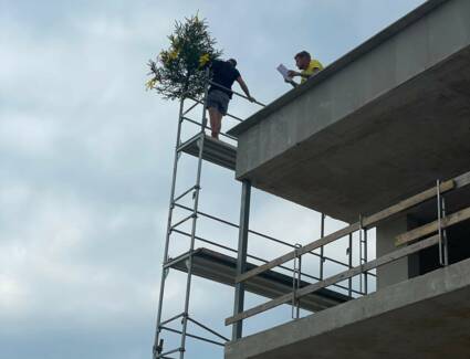 Firstfeier WA Neugrüt Dornbirn Firstfeier WA Neugrüt Dornbirn