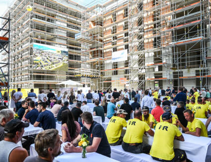 Richtfest im Lindauer Vierlinden-Quartier Richtfest im Lindauer Vierlinden-Quartier
