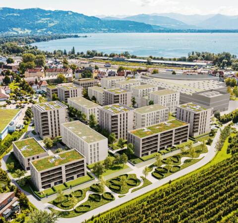 Vierlinden-Quartier in Lindau