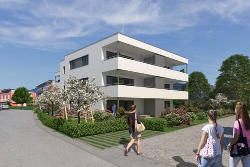 Rheinstraße in Mäder Ansicht i+R Wohnbau Rheinstraße in Mäder Ansicht i+R Wohnbau