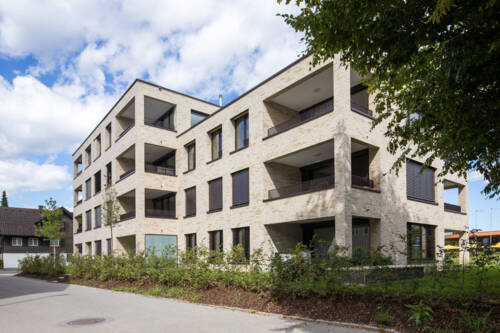 Maria-Theresien-Straße in Lustenau Ansicht 01 i+R Wohnbau Maria-Theresien-Straße in Lustenau Ansicht 01 i+R Wohnbau