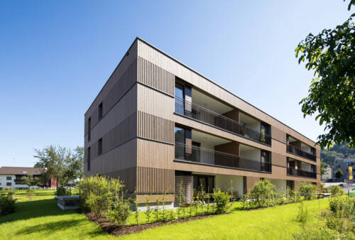 Haselstauderstraße in Dornbirn Ansicht 01 i+R Wohnbau Haselstauderstraße in Dornbirn Ansicht 01 i+R Wohnbau