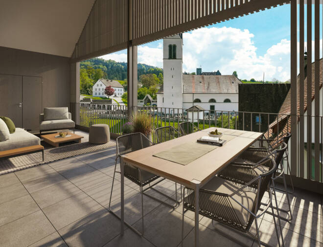 Auf dem Buehel, Wolfurt-Aussicht-Whg-A07_01