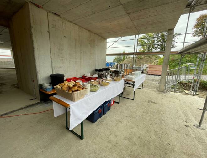 Firstfeier Wohnanlage Am Knie ll, Dornbirn (11)