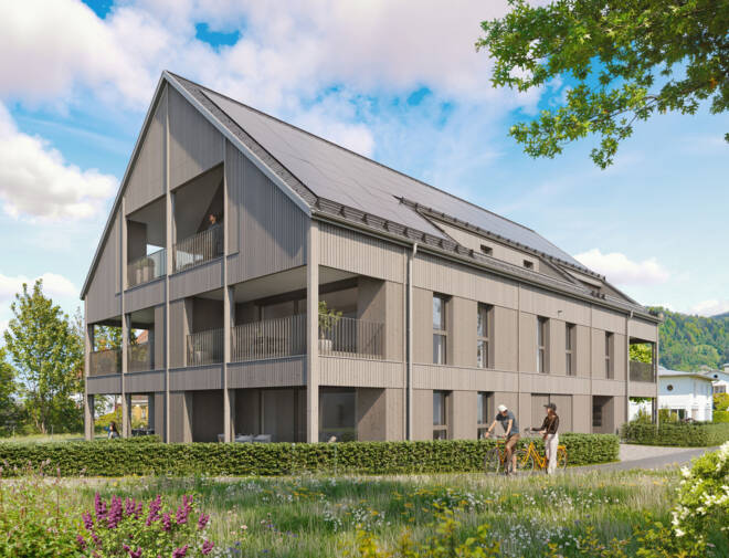 Auf dem Buehel, Wolfurt-Ansicht-Südost