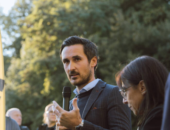 Sporthalle Tettnang Manzenberg Richtfest 2025