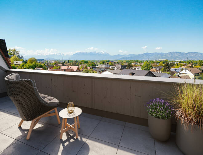 Auf dem Buehel, Wolfurt-Aussicht-Whg-A07_02