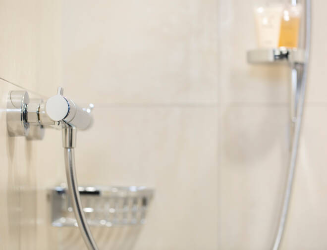 Symbolhafte Badausstattung