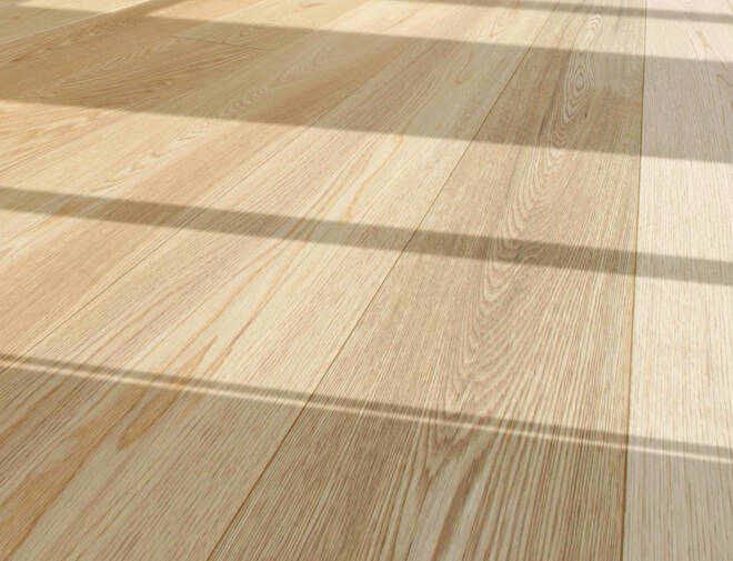 Solides Echtholzparkett in Eiche