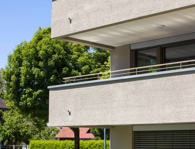 Vollwärmeschutzfassade WA Feldkirch © Dietmar Walser