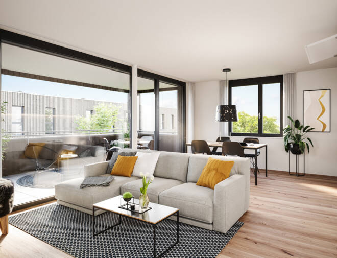 Am Römerstein in Höchst Innenraum i+R Wohnbau GmbH