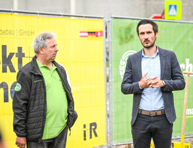 i+R Spatenstich Maschinenring Oberland