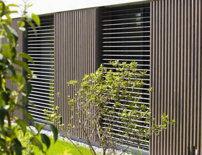 Hinterlüftete Holzfassade WA Lustenau © Diemtar Walser
