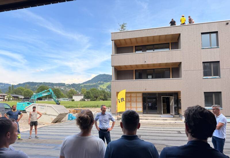 Firstfeier Weidenweg Dornbirn
