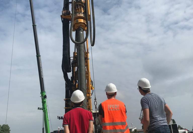 HTWG besucht i+R Baustelle in Konstanz