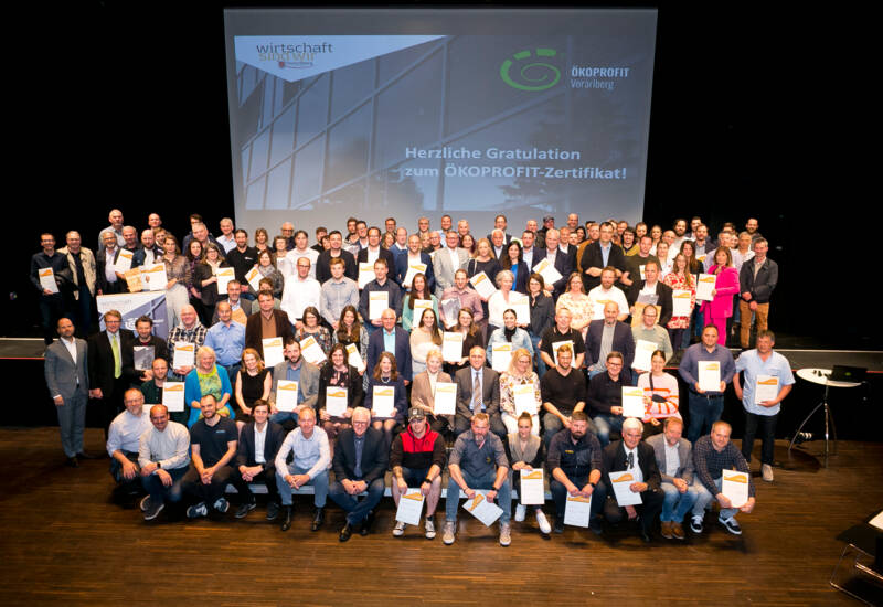 Ökoprofit 2023 Zertifikatsverleihung c)Dietmar Mathis