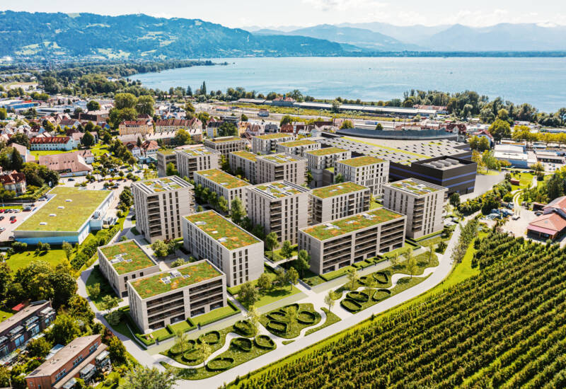 Vierlinden-Quartier I Lindau - Nachnutzung ehem. Cofely-Areal Vierlinden-Quartier I Lindau - Nachnutzung ehem. Cofely-Areal
