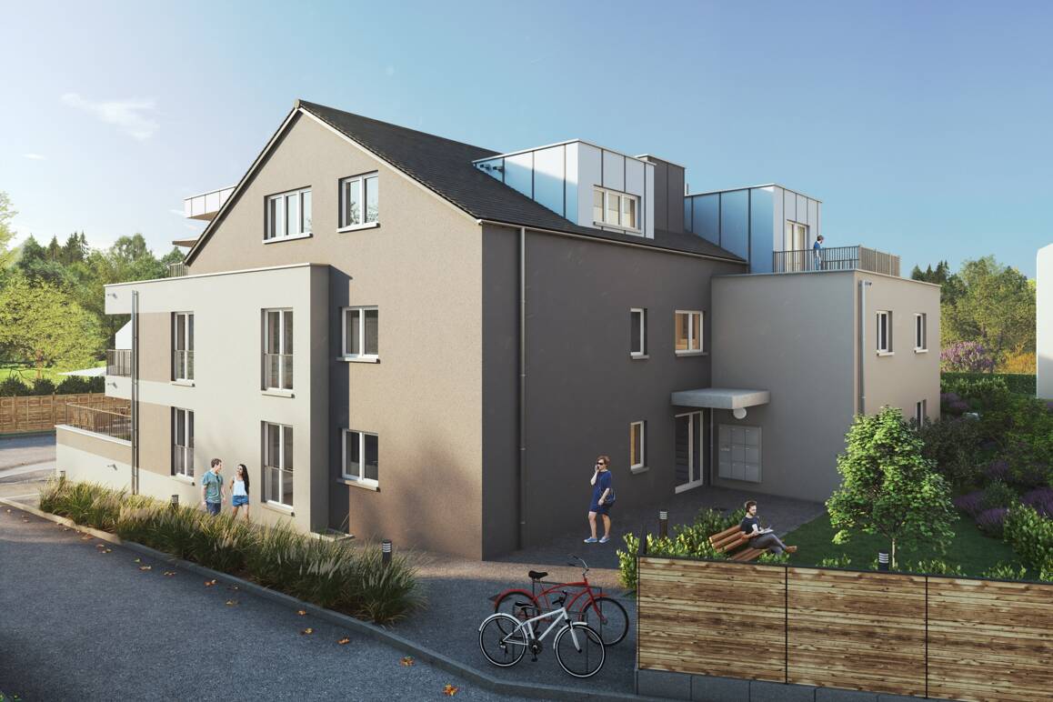 Mühlhofer Straße Daisendorf Animation 1 I i+R Wohnbau Mühlhofer Straße Daisendorf Animation 1 I i+R Wohnbau