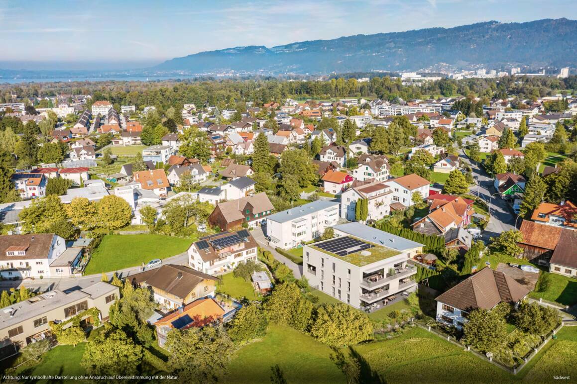 Ankergasse, Hard-Luftbild-Südwest Ankergasse, Hard-Luftbild-Südwest