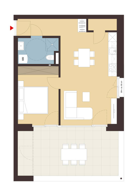 Engelspitz, Sulzberg-Grundriss Whg B03