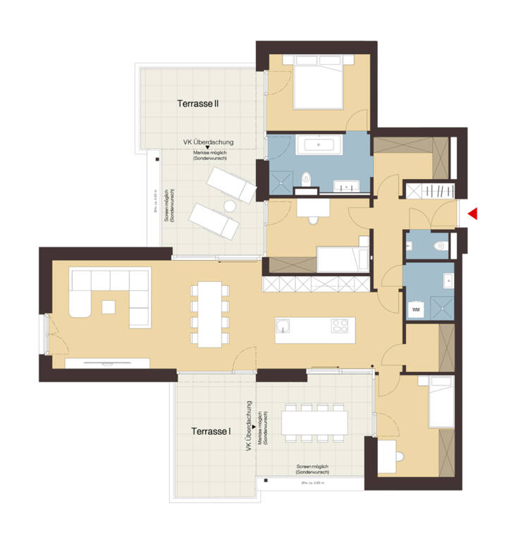 Riedergasse, Bregenz-Grundriss Whg 25