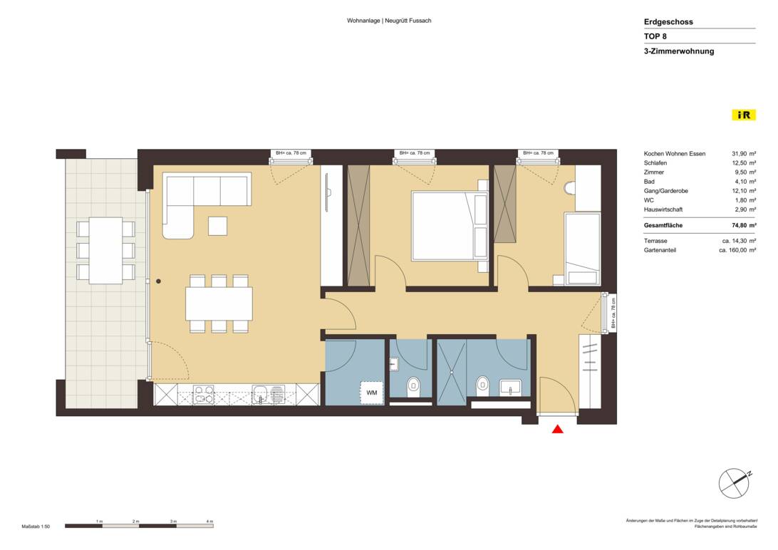 Grundriss Whg 8 Neugrütt Fußach Grundriss Whg 8 Neugrütt Fußach