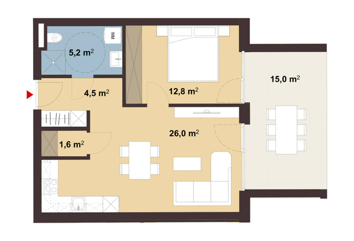 Wiesenstraße in Höchst Whg D02 i+R Wohnbau GmbH Wiesenstraße in Höchst Whg D02 i+R Wohnbau GmbH